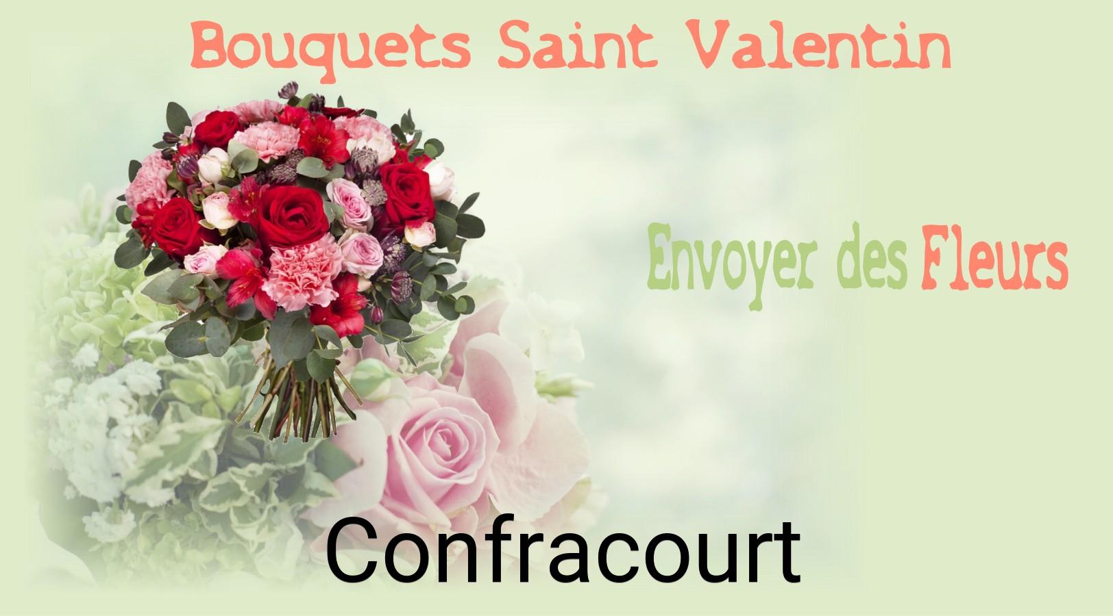 Roses de Saint-Valentin livrées à Confracourt
